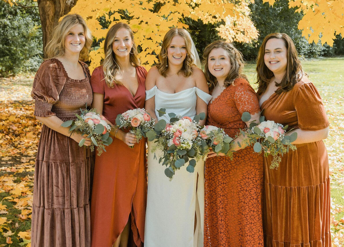 Cheerful spring arrangement